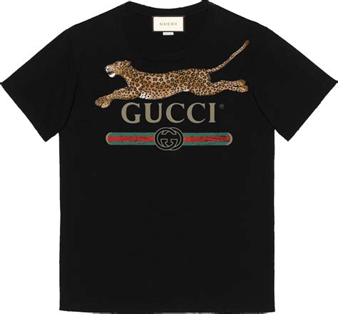 gucci leopard print t shirt|Gucci jersey t shirt.